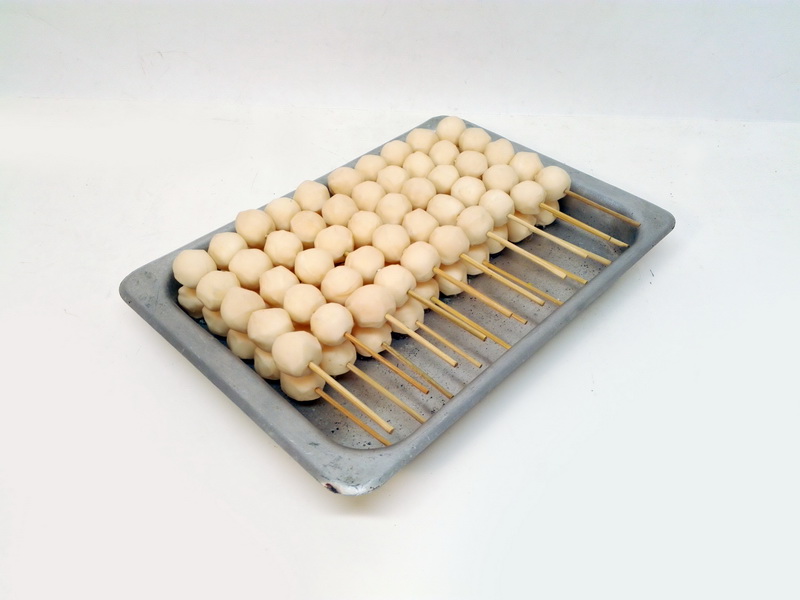 bandeja replica pincho bolas pescado asia.metal-resina 6x34_5x24_5 1u